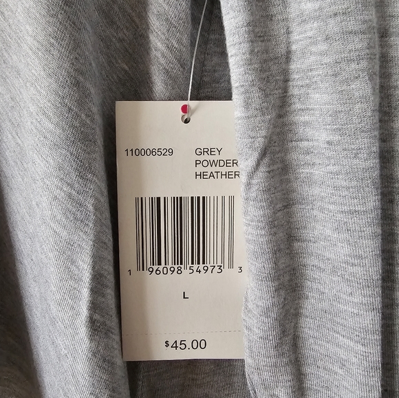 𝐑𝐞𝐭𝐚𝐢𝐥 $𝟒𝟓 Juicy By Juicy Couture Crew Neck Long Sleeve Top Large New - Picture 7 of 10